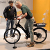 Electric bike to beat the queues